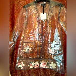 Victoria Beckham girls rain coat